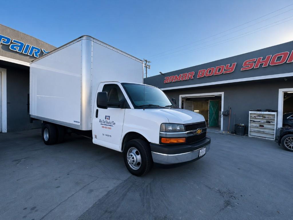 After collision repair at Armar Body Shop
